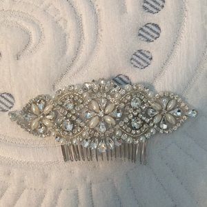 Beautiful handmade bridal hair comb